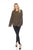 SIMPLY COUTURE Women's Winter Casual Oversized Cable Knit Loose Long-Sleeve Pullover Sweater Tops