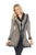 SIMPLY COUTURE Women's Layered Ruffled Buttoned Cardigan