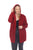 SIMPLY COUTURE Women's Fall Casual Long Knitted Cardigan With Pockets