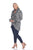 SIMPLY COUTURE Women's Winter Sequin Buttoned Cardigan