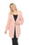 Women's Winter Casual Open Front Pom Pom Long Sleeve Crochet Knit Cardigan Sweater