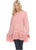 SIMPLY COUTURE Women's Plus Size Casual Cable-Knit Layered Peplum Sweaters Series: Style 1
