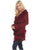 SIMPLY COUTURE Women's Casual Plus Size Knit Long Sleeve Open Front Cardigan Sweaters