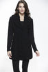 SIMPLY COUTURE Women's Plus Size Casual Crochet Ribbing Trim Wool-Blend Cardigan