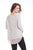 SIMPLY COUTURE Women's Plus Size Casual Grey Crochet Wool-Blend Layered Tunic