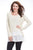 SIMPLY COUTURE Women's Plus Size Casual Sequin Crochet Ruffle-Layered Tunic