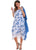 Women's Plus Size Summer Casual Hi-Low Floral Dresses