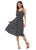 Women's Plus Size Summer Casual Flamingo Floral Patterns Style Sleeveless A-Line Dresses