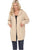 SIMPLY COUTURE Women's Plus Size Casual Hooded Open Front Cardigan Knit Tops