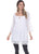 SIMPLY COUTURE Women's Plus Size Casual Tops Lace Crochet Trim 3/4 Sleeve Tunics Series: Lace with Drawcord