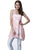 Women's Plus Size Summer Casual Tops Sleeveless Racerback Handkerchief Butterfly Tunic Dress