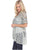 SIMPLY COUTURE Women's Plus Size Casual Short Sleeve Flower Layered Open Crochet Cardigan