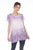 Women's Plus Size Summer Casual Scoop Neck Short Sleeve Tops Floral Lace Top