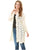 SIMPLY COUTURE Women's Plus Size Casual White Loose-Knit Open Cardigan